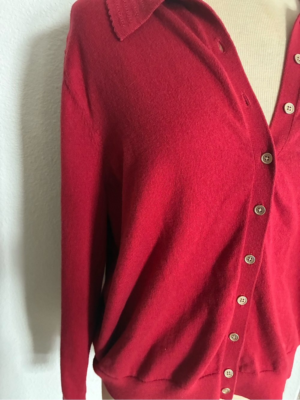 Boden red cardigan - Picture 3 of 8